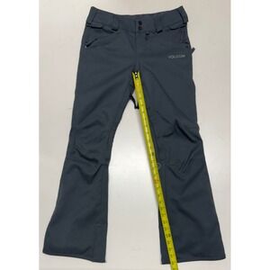 Volcom Species Stretch Snowboard Pants Womens XXS Dark Grey 15K Slim H1351605